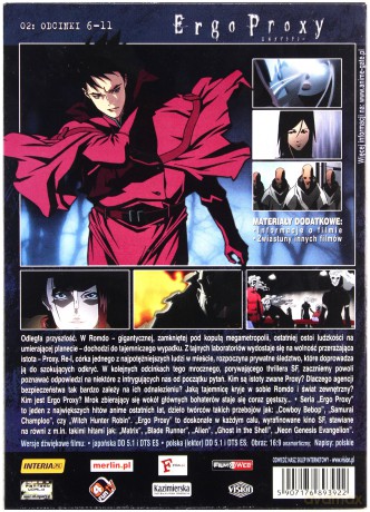 Ergo Proxy 2 (odcinki 6-11) [DVD]