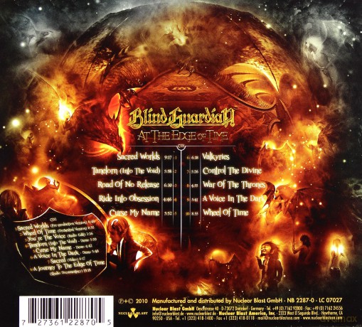 Blind Guardian: At The Edge Of Time (digipack) [2CD]