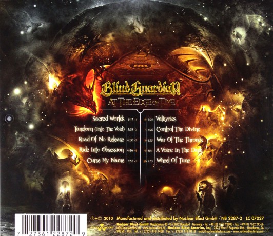 Blind Guardian: At The Edge Of Time [CD]