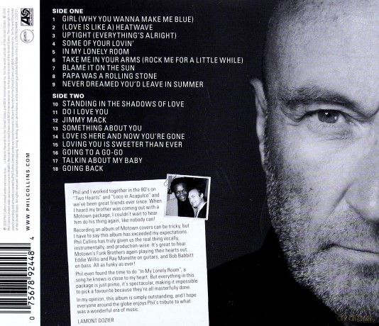 Phil Collins: Going Back [CD]