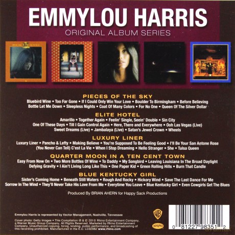 Emmylou Harris: Original Album Series [BOX] [5CD]