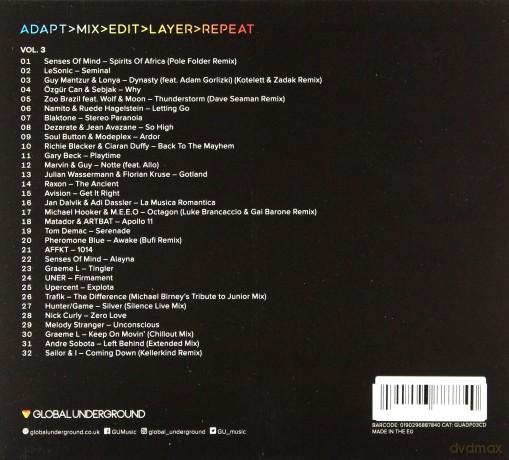 Global Underground: Global Underground: Adapt #3 [CD]