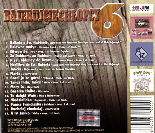 Bajerujcie Chłopcy 6 [CD]