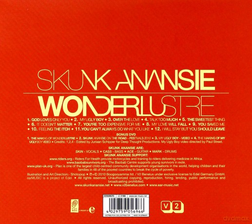 Skunk Anansie: Wonderlustre (digipack) [CD]+[DVD]