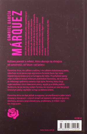 Miłość w czasach zarazy - Gabriel Garcia Marquez [KSIĄŻKA]