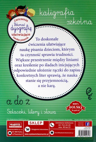 Pokonać dysgrafię Ćwiczenia ułatwiające naukę pisania - opracowanie zbiorowe [KSIĄŻKA]