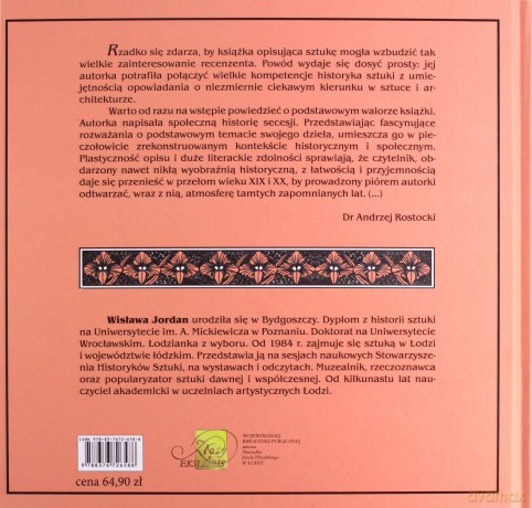 W kręgu łódzkiej secesji - Wisława Jordan [KSIĄŻKA]