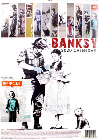 2020 Banksy Unofficial Calendar [KALENDARZ]