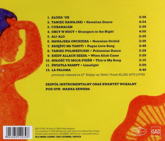 Zespół Instrumentalny Marka Sewena: Księżyc Na Tahiti [CD]