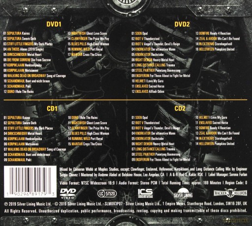 Live At Wacken 2018 - 29 Years Louder Than Hell [2CD]+[2DVD]