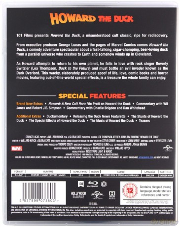 Howard The Duck (Kaczor Howard) [Blu-Ray]