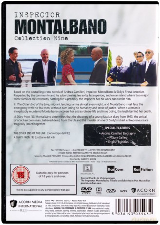 Inspector Montalbano Collection 9 [DVD]