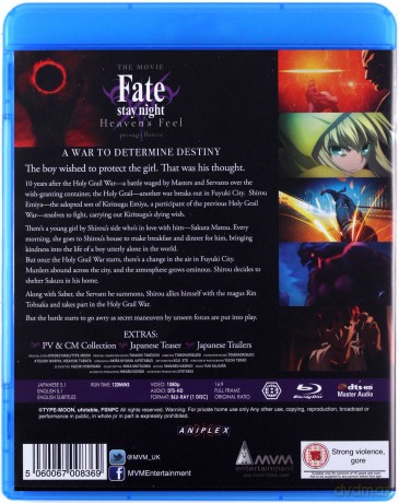 Fate Stay Night Heaven's Feel: Presage Flower [Blu-Ray]