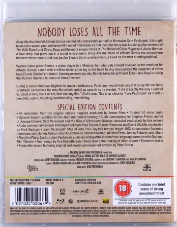 Bring Me The Head Of Alfredo Garcia (Dajcie mi glowę Alfredo Garcii) [Blu-Ray]