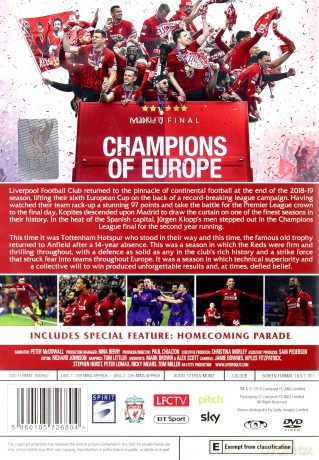 Liverpool Football Club End Of Season Review 2018/19 [DVD]
