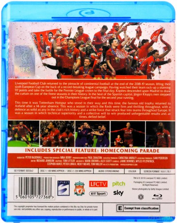 Liverpool Football Club End Of Season Review 2018/19 [2xBlu-Ray]