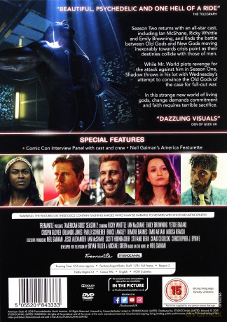 American Gods Season 2 (Amerykańscy Bogowie) [3DVD]