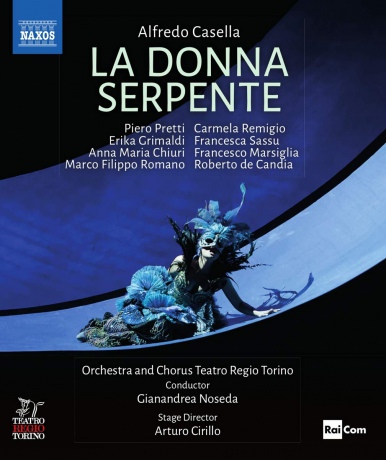 Alfredo Casella: La Donna Serpente [Blu-Ray]+[DVD]