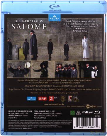 Richard Strauss: Salome [Blu-Ray]
