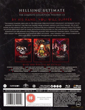 Hellsing Ultimate - Volume 1-10 Complete Collection [BOX] [6xBlu-Ray]