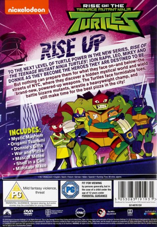 Rise Of The Teenage Mutant Ninja Turtles [DVD]