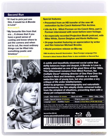 A Blonde In Love (Miłość blondynki) [Blu-Ray]