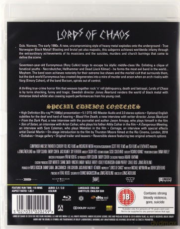 Lords of Chaos [Blu-Ray]