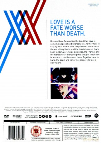 Darling In The Franxx - Part 2 [2DVD]