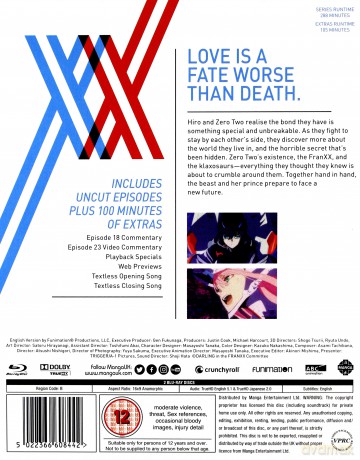 Darling In The Franxx - Part 2 [2xBlu-Ray]