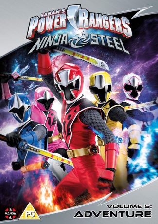 Power Rangers Ninja Steel: Adventure (Volume 5) Episodes 17-20 & Christmas [DVD]