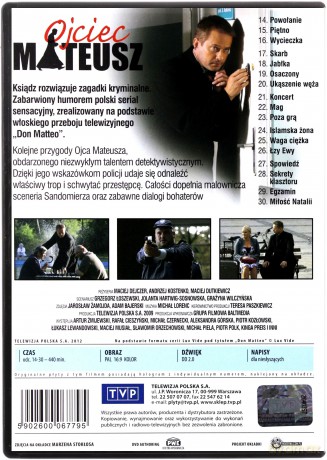Ojciec Mateusz seria 2 BOX [4DVD]
