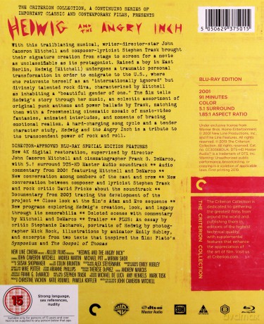 Hedwig And The Angry Inch (2001) (Criterion Collection) (Cal do szczęścia) [Blu-Ray]