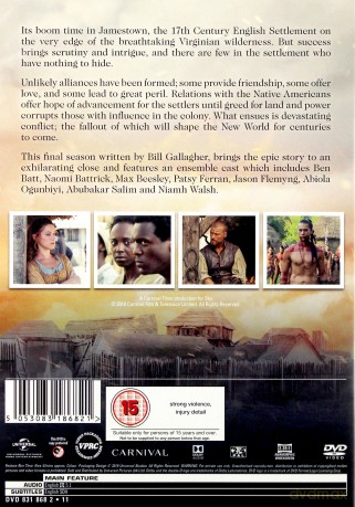 Jamestown Season 3 [2DVD]