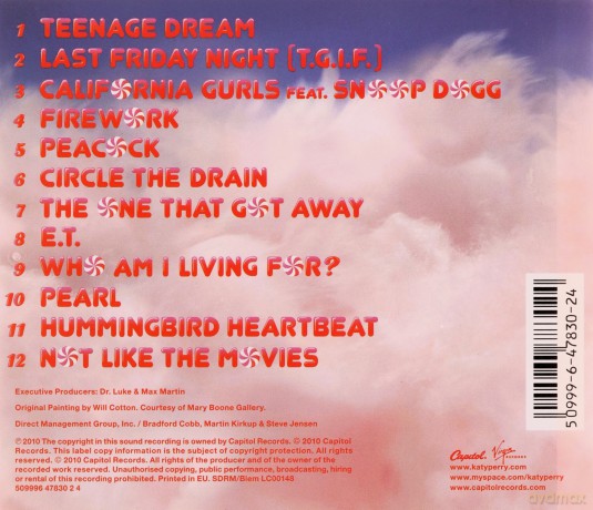 Katy Perry: Teenage Dream [CD]