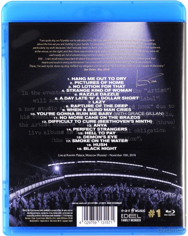 Ian Gillan: Contractual Obligation #1 Live In Moscow [Blu-Ray]