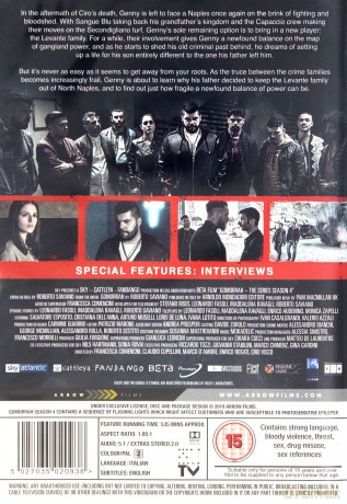 Gomorrah Season 4 (Gomorra) [3DVD]