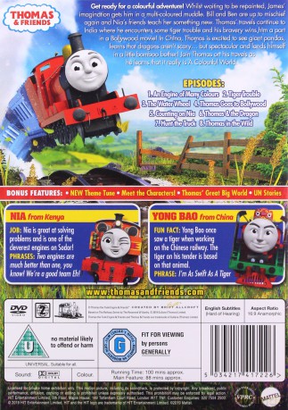 Thomas & Friends - A Colourful World (Tomek i Przyjaciele) [DVD]