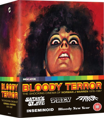 Bloody Terror: The Shocking Cinema Of Norman J Warren. 1976-1987 [5xBlu-Ray]