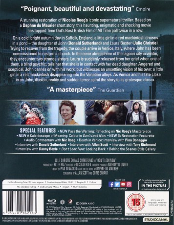 Don't Look Now (Nie oglądaj się teraz) [2xBlu-Ray]
