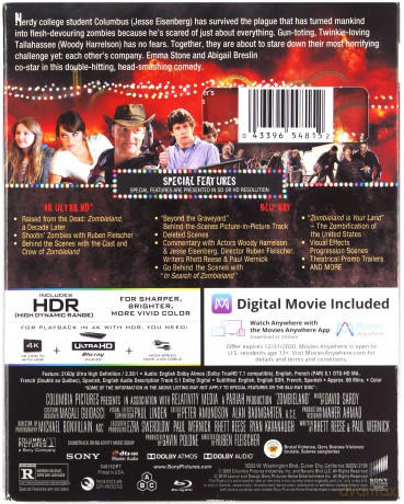 Zombieland [Blu-Ray 4K]+[Blu-Ray]