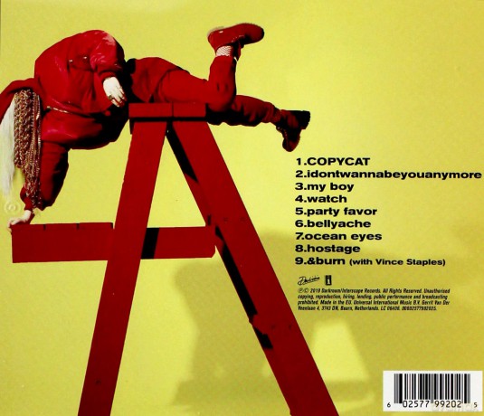 Billie Eilish: Don't Smile At Me [CD]