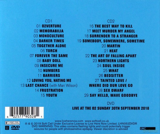 Soft Cell: Say Hello, Wave Goodbye [2CD]+[DVD]