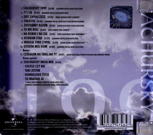 Stachursky: 1999 [CD]