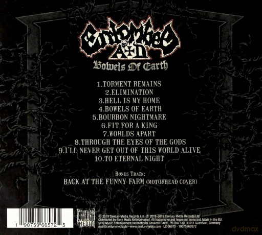 Entombed A.D.: Bowels Of Earth [CD]
