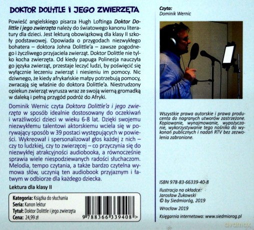 Doktor Dolittle i jego zwierzęta - Hugh Lofting [AUDIOBOOK]