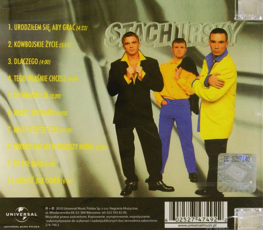 Stachursky: Urodziłem się aby grać [CD]