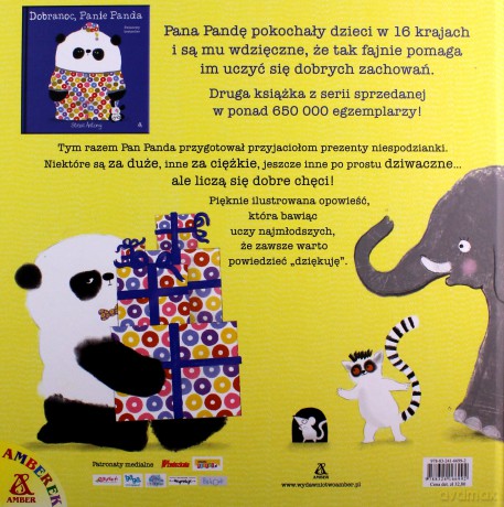 Dziękuję panie Panda - Steve Antony [KSIĄŻKA]