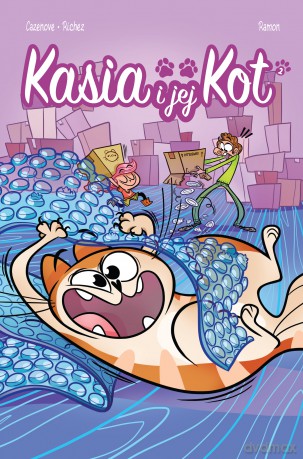 Kasia i jej kot. (Tom 2) - Christophe Cazenove, Herve Richez, Yrgane Ramon [KOMIKS]