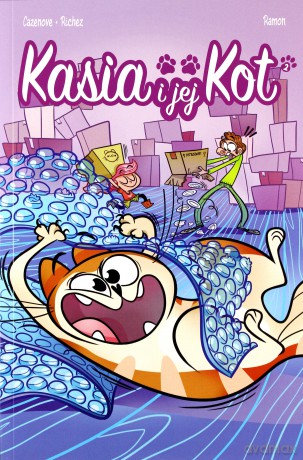 Kasia i jej kot. (Tom 2) - Christophe Cazenove, Herve Richez, Yrgane Ramon [KOMIKS]
