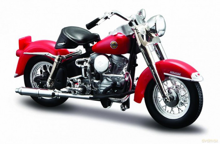 Motocykl 1958 Flh Duo Glide Skala 1:18